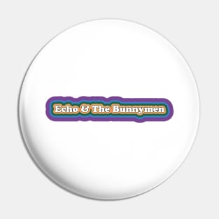 Echo & The Bunnymen Pin