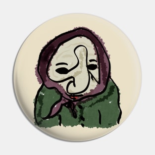 Babushka One Pin