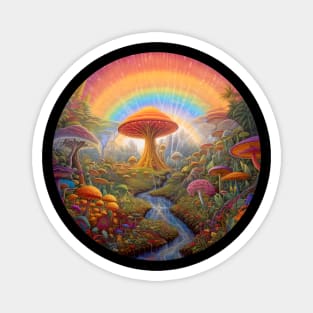 Psychedelic Mushrooms Magnet