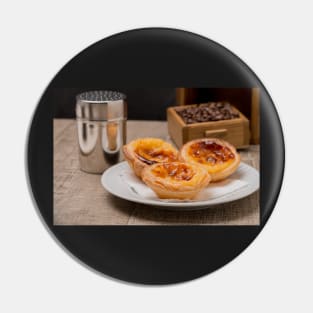 Portuguese Custard Tarts Pin