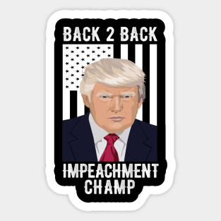 Back To Back World War Champs Stickers Teepublic
