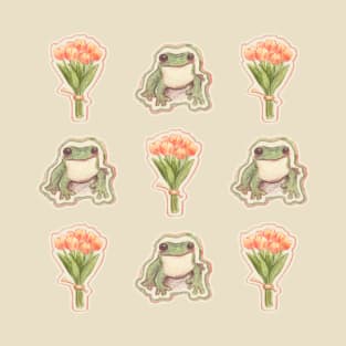 Floral Frog T-Shirt