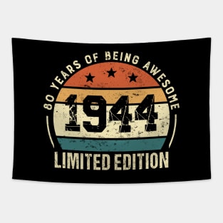 Vintage 1944 Birthday Gift Idea Retro Classic 80th Bday Tapestry