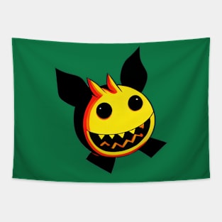 Yellow Little Monster Tapestry