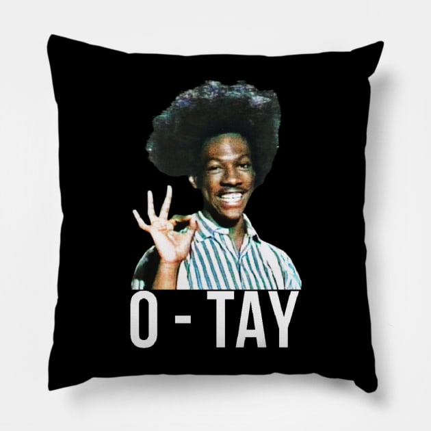 eddie murphy O-TAY Pillow by hot_issue