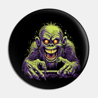 Meet the laughing Halloween monster! Pin