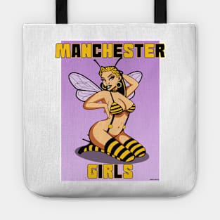 Manchester girls, Manchester bee, Manchester honey Tote