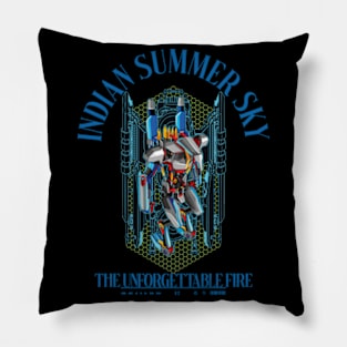 Indian Summer Sky The Unforgettable Fire Pillow