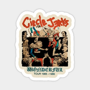 circle jerks_wonderful tour1985~1986 Magnet