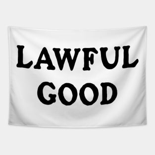 Lawful Good (White) Tapestry