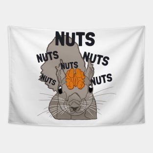 Nuts Brain Japanese Fox Eastern Gray Squirrel Lover Squirrel Tapestry