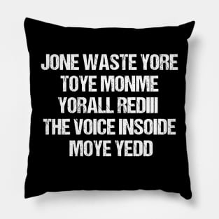 JONE WASTE YORE Funny I Miss You Jone Waste Yore Toye Monme Pillow