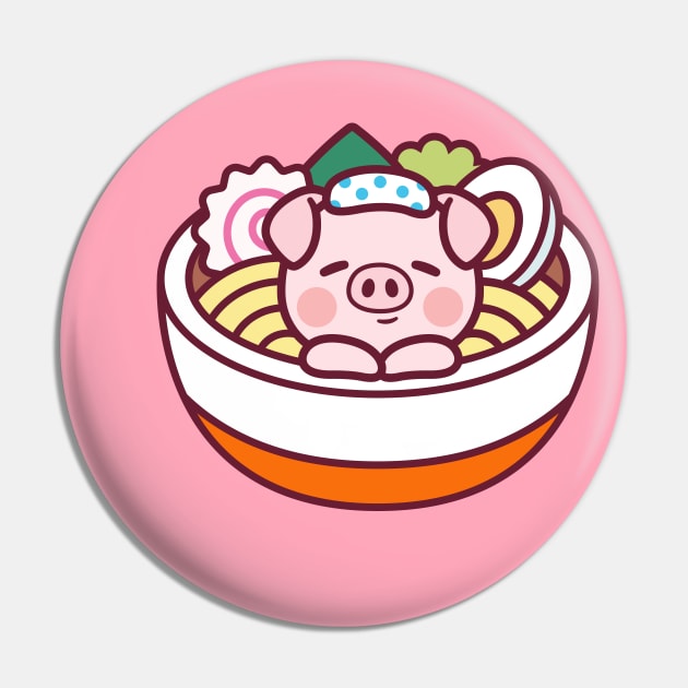 Tonkotsu Ramen Kawaii Pin by kudasai