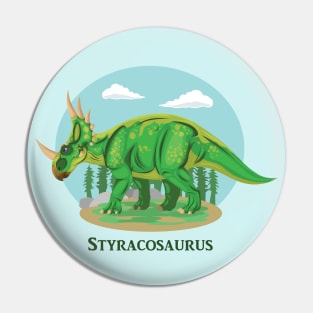 Styracosaurus Pin