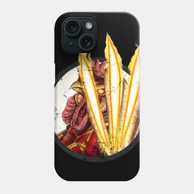 Deathsquawk Alpha! Phone Case by ThirteenthFloor