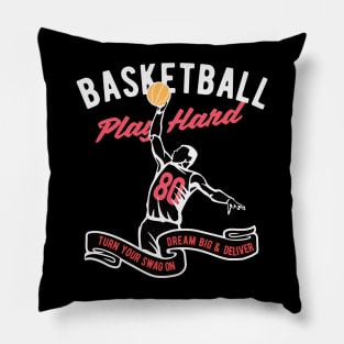 Basketball - Motivational Artwork Pillow