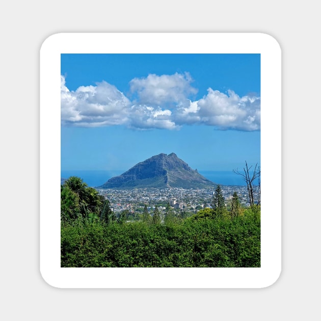 Clouds over Mauritius Magnet by TDArtShop