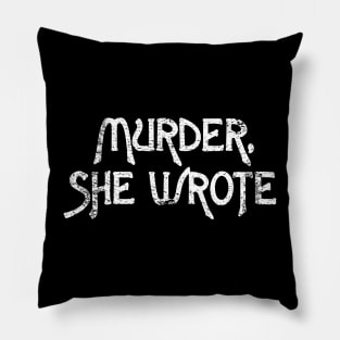 murder she wrote Pillow