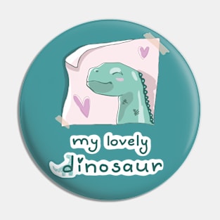 My lovely dinosaur! Pin