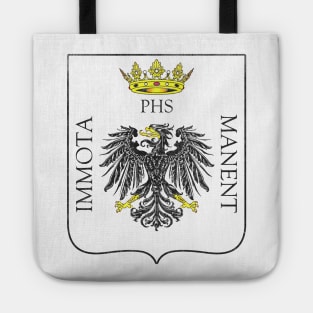 L'Aquila, Italy / Retro Faded Style Coat Of Arms Design Tote