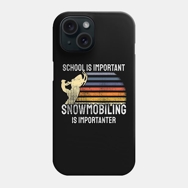 Snowmobiling Snowmobile Phone Case by Shiva121