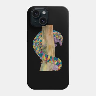 Playful Pangolin Phone Case