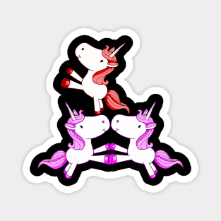 Unicorn Friends Sport Magnet