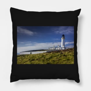 Mull of Galloway Lighthouse and Walled Garden Photograph Dumfries and Galloway Pillow