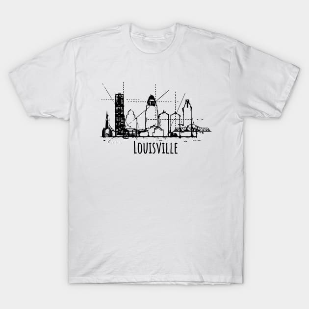 Kentucky Cities Louisville T-Shirt