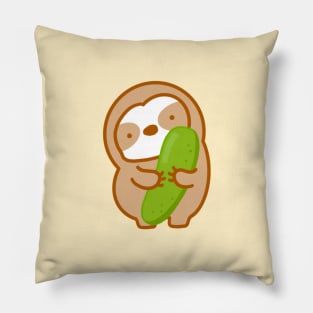 Cute Cucumber Sloth Pillow