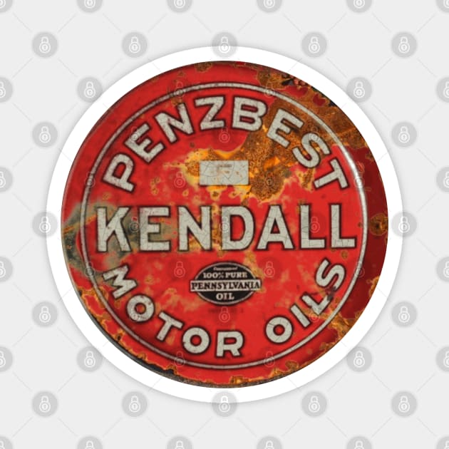 Kendall Motor Oil Magnet by Midcenturydave