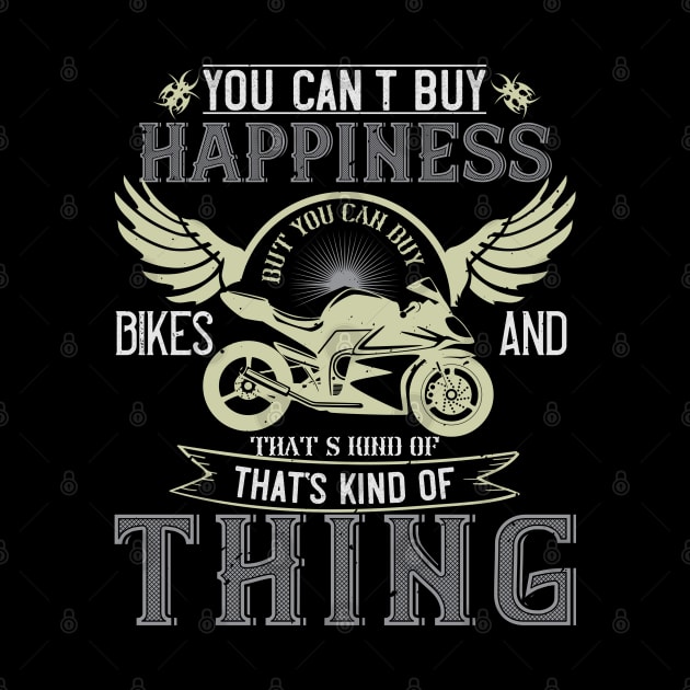 You can't buy happiness but you can buy bikes and that’s kind of the same thing by bakmed