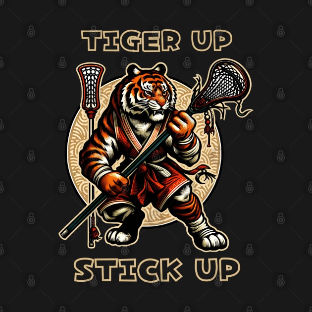 Lacrosse Bengal tiger by Japanese Fever