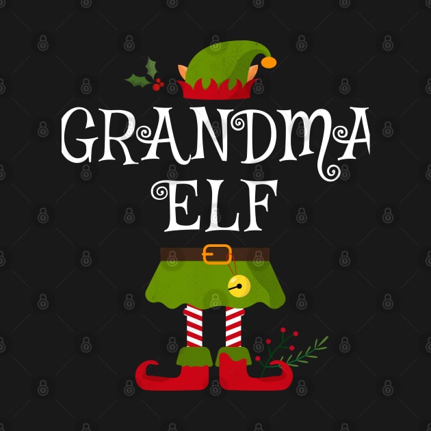 Grandma Elf Shirt , Family Matching Group Christmas Shirt, Matching T Shirt for Family, Family Reunion Shirts by bkls