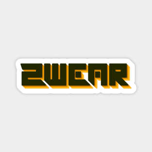 2wear Box Logo Magnet