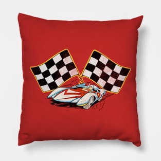 Vintage 1992 Racer Pillow