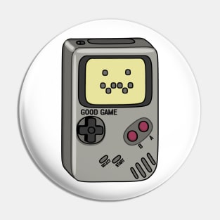Good Boy Games Console Happy Emoji Pin