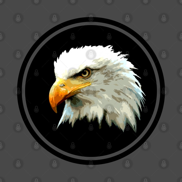 Eagle head badge by AdiDsgn