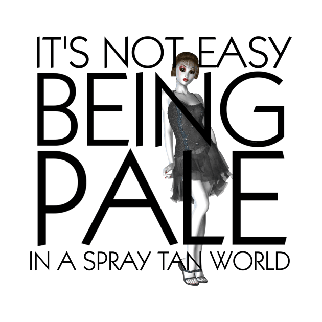 Spray Tan Humor Slogan by teepossible