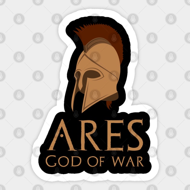  Vinyl Wall Decal Ares God of War Ancient Greece Greek