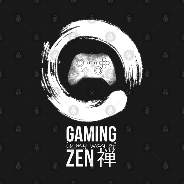 Gaming is my way of Zen by Lucia