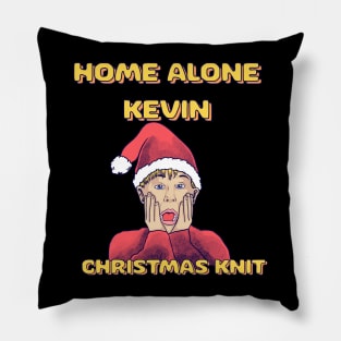 Home Alone Kevin Christmas Knit Pillow