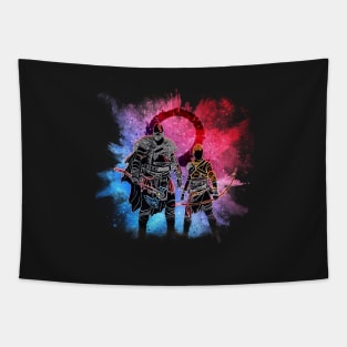 Kratos and son Tapestry