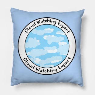 Cloud Watching Expert Pillow