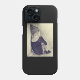 Sad Little Dancer Girl Phone Case