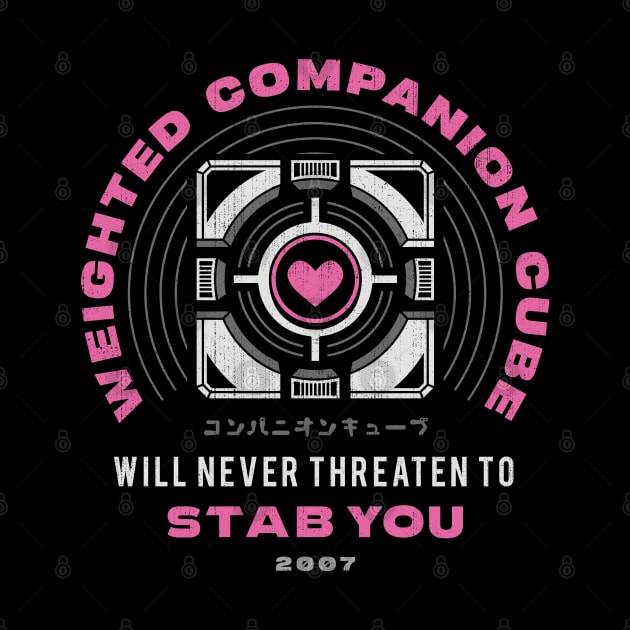 Companion Cube Emblem by logozaste