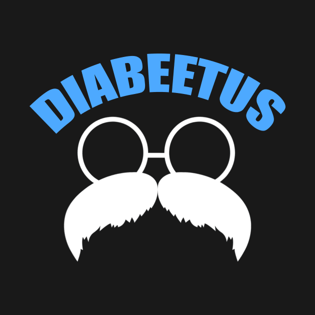 Mens Diabeetus Funny Diabetes Awareness Diabetic Beard by mateobarkley67
