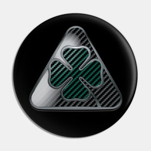 Alfa Romeo Quadrifoglio carbon fibre Pin