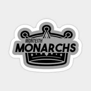 Name Thru Logo - Monarchs 1 Magnet