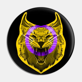 Caracal (Intersex Pride Flag) Pin